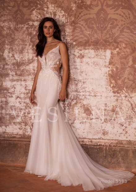 Коллекция «WONDER»: Свадебное платье, модель 5513 фото №2