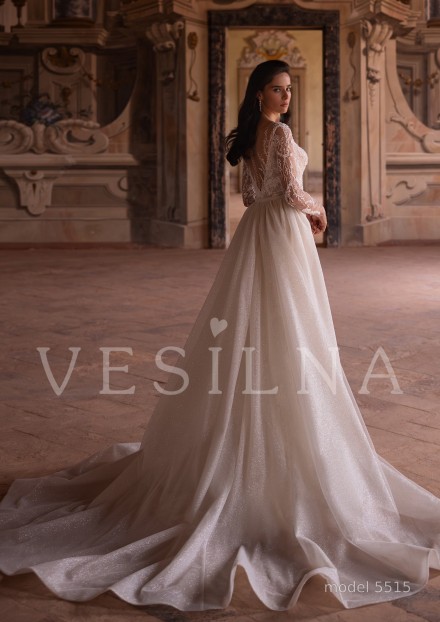 Коллекция «WONDER»: Свадебное платье, модель 5515 фото №4