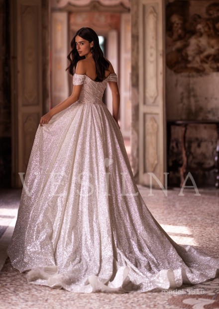 Коллекция «WONDER»: Свадебное платье, модель 5516 фото №4