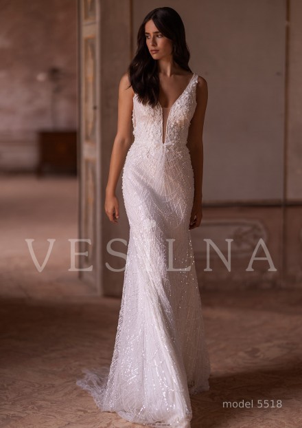 Коллекция «WONDER»: Свадебное платье, модель 5518 фото №2