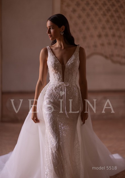 Коллекция «WONDER»: Свадебное платье, модель 5518 фото №3