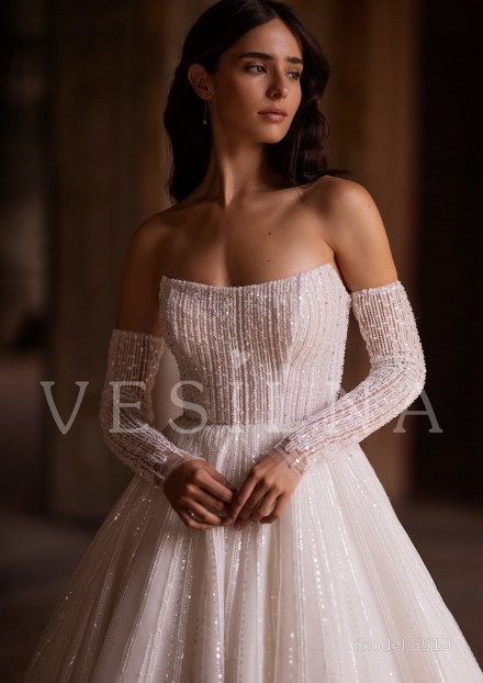 Коллекция «WONDER»: Свадебное платье, модель 5519 фото №3