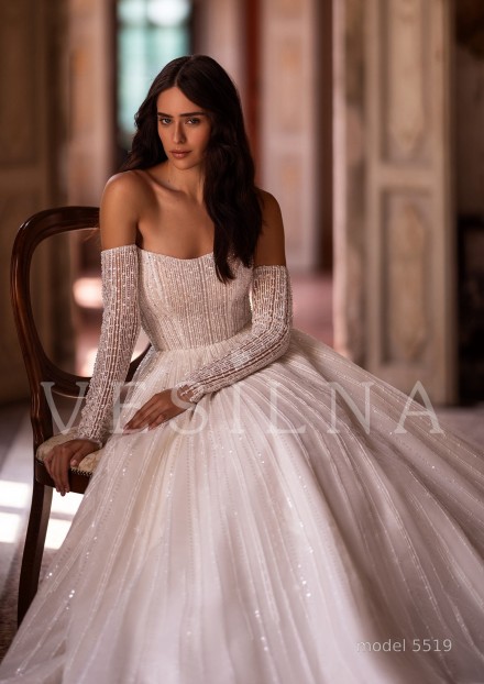 Коллекция «WONDER»: Свадебное платье, модель 5519 фото №4