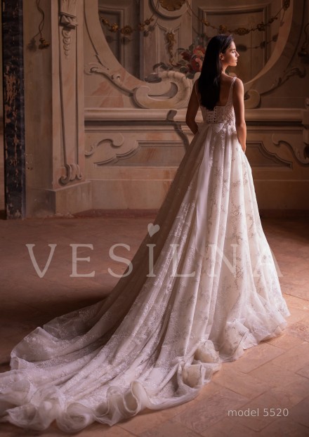 Коллекция «WONDER»: Свадебное платье, модель 5520 фото №4