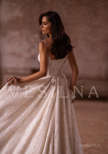 Коллекция «WONDER»: Свадебное платье, модель 5521 фото №5