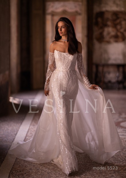 Свадебное платье, модель 5523