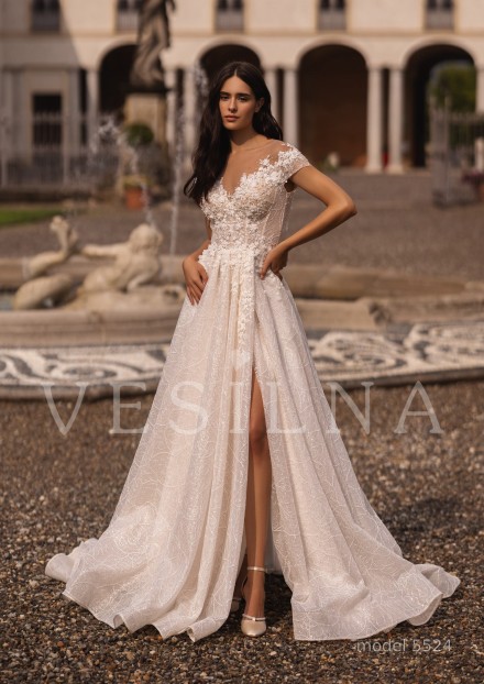 Свадебное платье, модель 5524