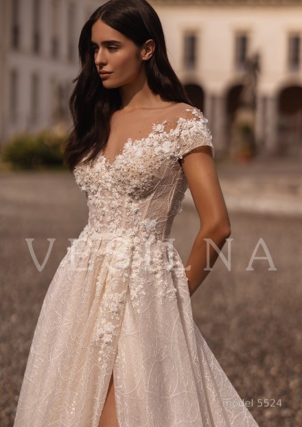 Коллекция «WONDER»: Свадебное платье, модель 5524 фото №3