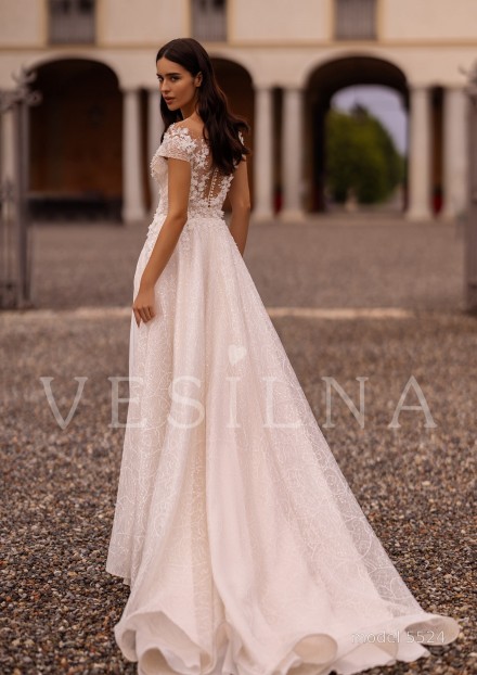 Коллекция «WONDER»: Свадебное платье, модель 5524 фото №4