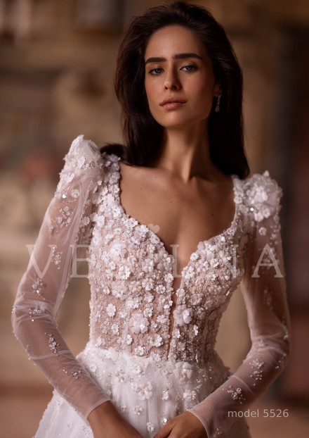 Коллекция «WONDER»: Свадебное платье, модель 5526 фото №2
