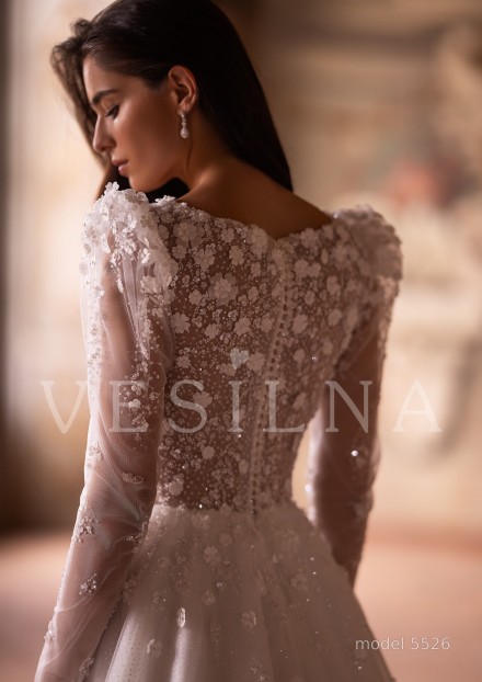 Коллекция «WONDER»: Свадебное платье, модель 5526 фото №4