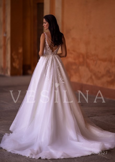 Коллекция «WONDER»: Свадебное платье, модель 5527 фото №3