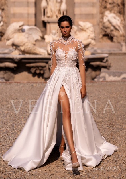 Collection «WONDER»: Wedding dress, model 5529 foto and price фото