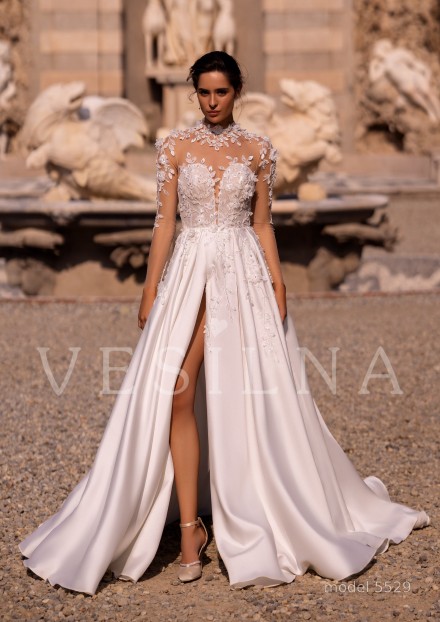 Колекція «WONDER»: Весільна сукня, модель 5529 фото №2