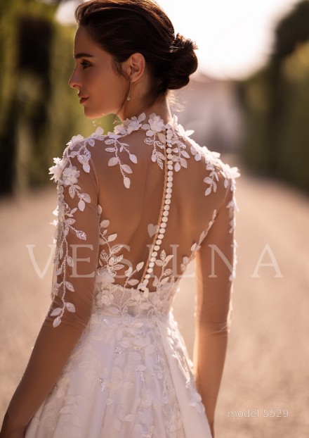 Колекція «WONDER»: Весільна сукня, модель 5529 фото №4