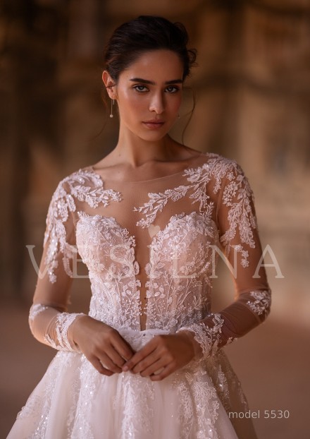 Коллекция «WONDER»: Свадебное платье, модель 5530 фото №2