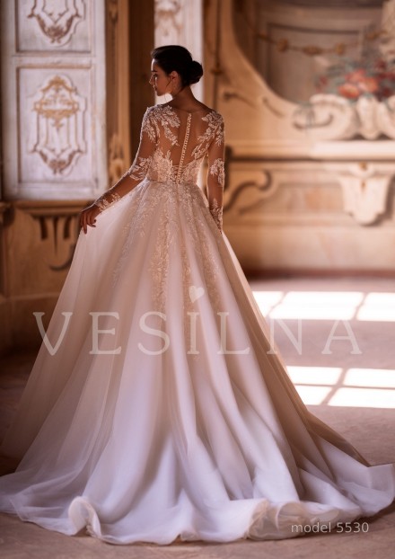 Коллекция «WONDER»: Свадебное платье, модель 5530 фото №4